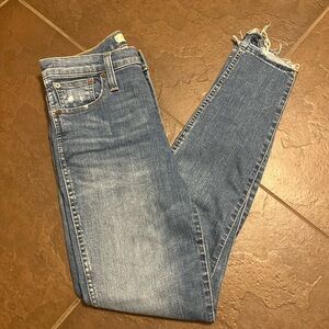 Madewell Distressed Skinny Jeans